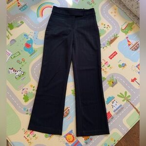 Bebe Charcoal Pinstripe Pants
